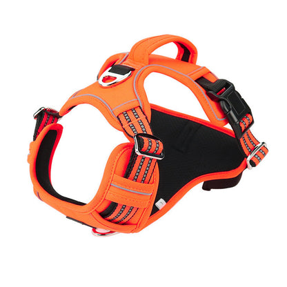 Reflective Adjustable Dog Harness with Control Handle