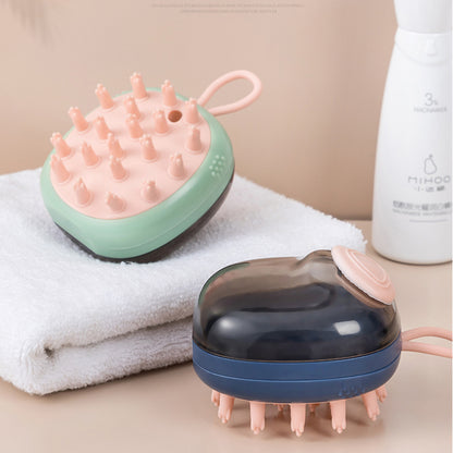 2-in-1 Pet Shampoo Dispenser & Massage Brush