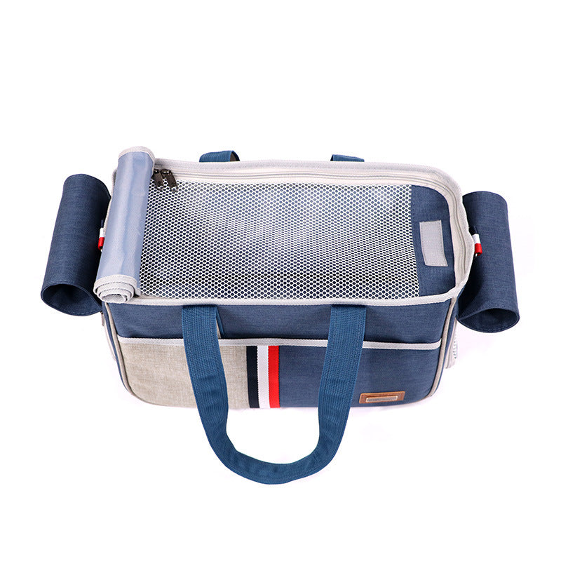 Breathable Pet Carrier Bag for Cats and Small Dogs