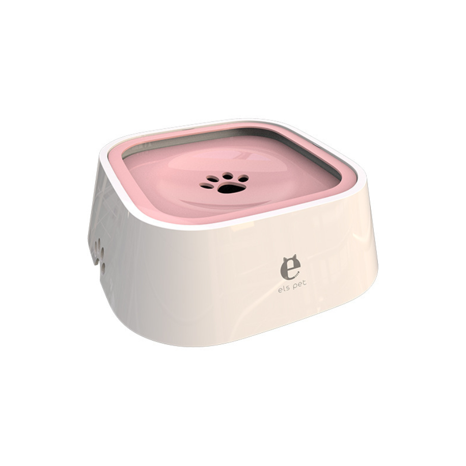 Splash-Resistant Pet Water Bowl for Dogs and Cats