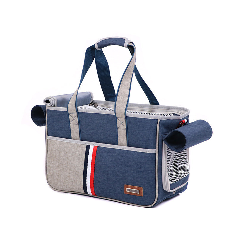 Breathable Pet Carrier Bag for Cats and Small Dogs