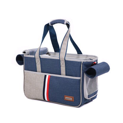 Breathable Pet Carrier Bag for Cats and Small Dogs