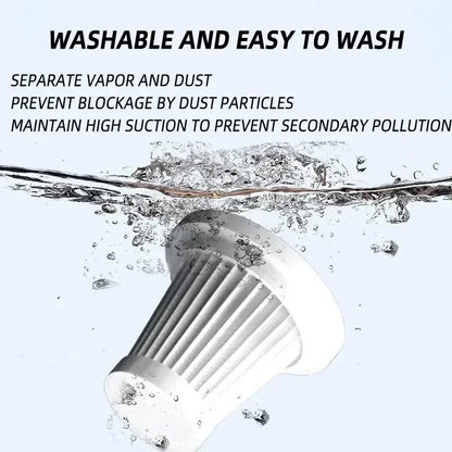 Powerful Portable Wireless Car Vacuum Cleaner - Dual Use for Home and Car, 120W High Suction
