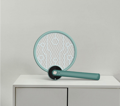 2-in-1 Foldable Rechargeable Electric Mosquito Swatter