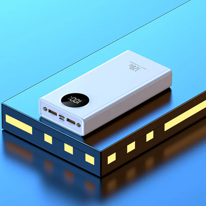 Fast-Charging Power Bank with Digital Display
