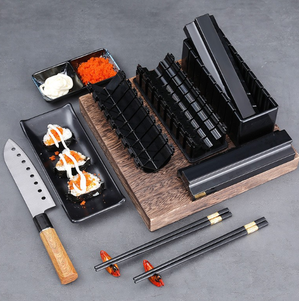 Complete Sushi Making Kit for Rolls and Rice Balls