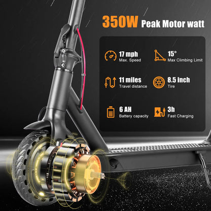 Experience the Freedom of Commuting with Our Foldable Electric Scooter - 20MPH Speed and Long-Lasting Range!