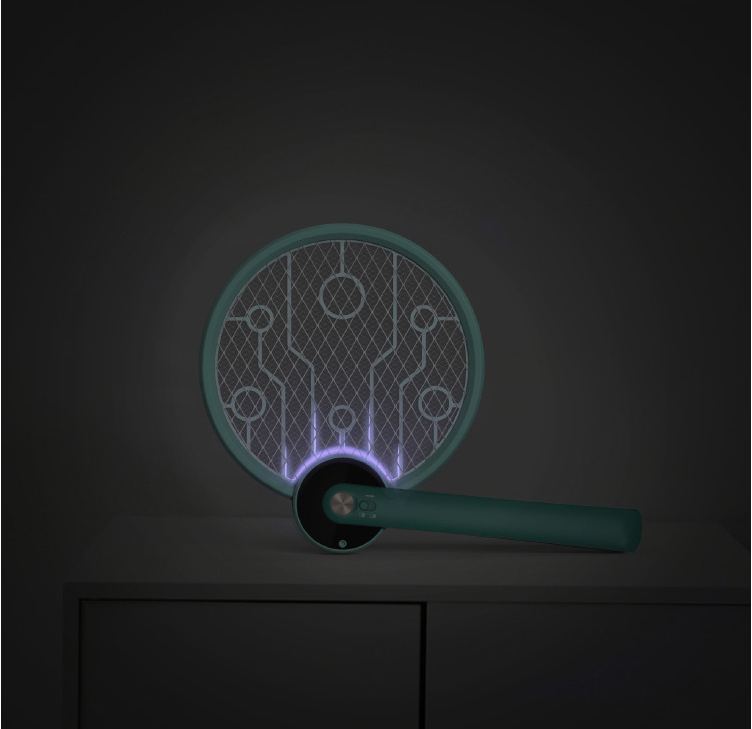 2-in-1 Foldable Rechargeable Electric Mosquito Swatter