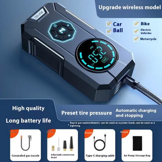 Portable Digital Tire Inflator for Cars