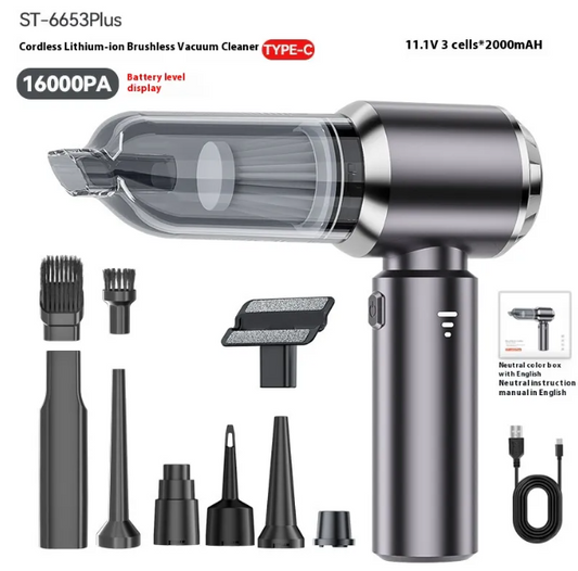 Cordless Car Vacuum Cleaner with Brushless Motor