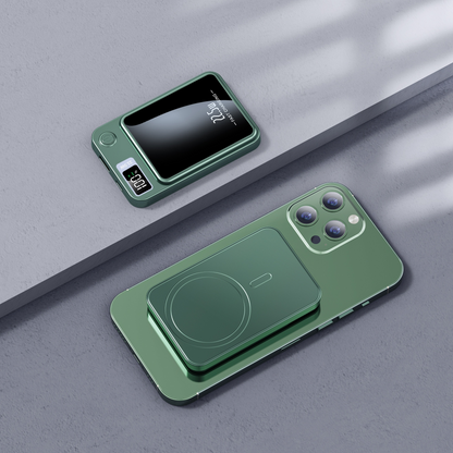 Magnetic Wireless Power Bank with Digital Display