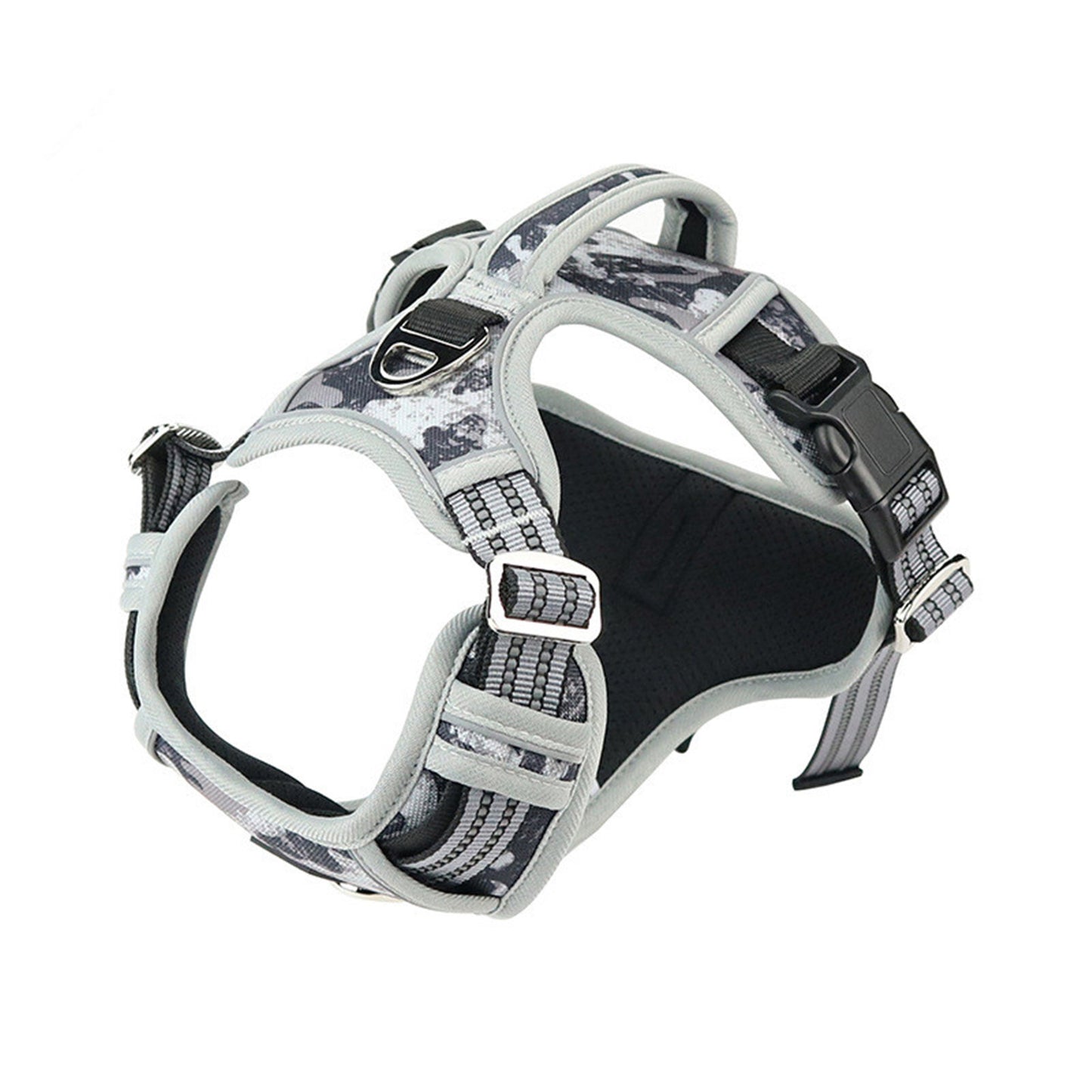 Reflective Adjustable Dog Harness with Control Handle