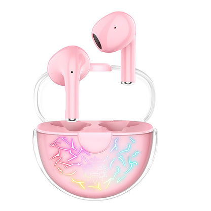 Wireless Gaming Earbuds with RGB Charging Case
