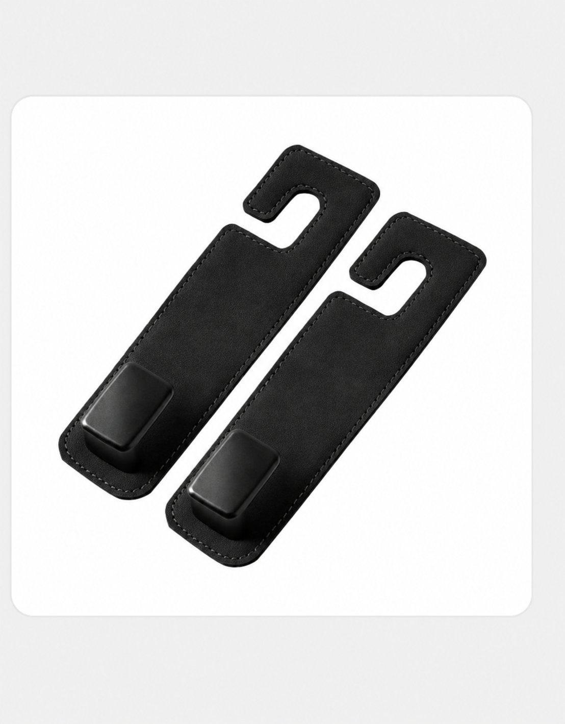 Universal Folding Car Seat Back Hooks – 1 Pair