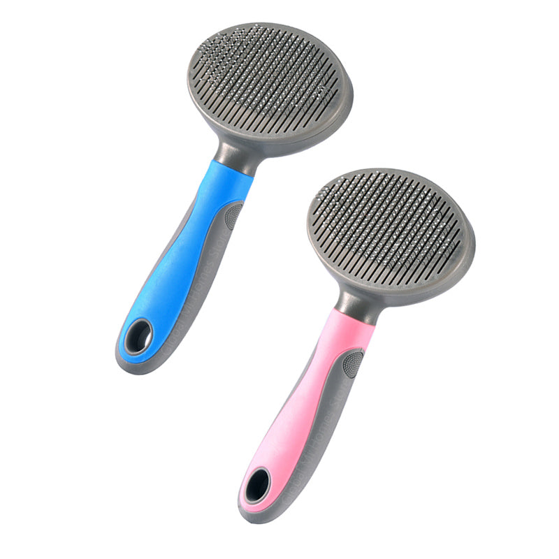 Self-Cleaning Pet Grooming Brush for Dogs and Cats