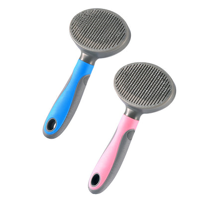 Self-Cleaning Pet Grooming Brush for Dogs and Cats