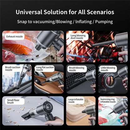 Cordless Car Vacuum Cleaner with Brushless Motor