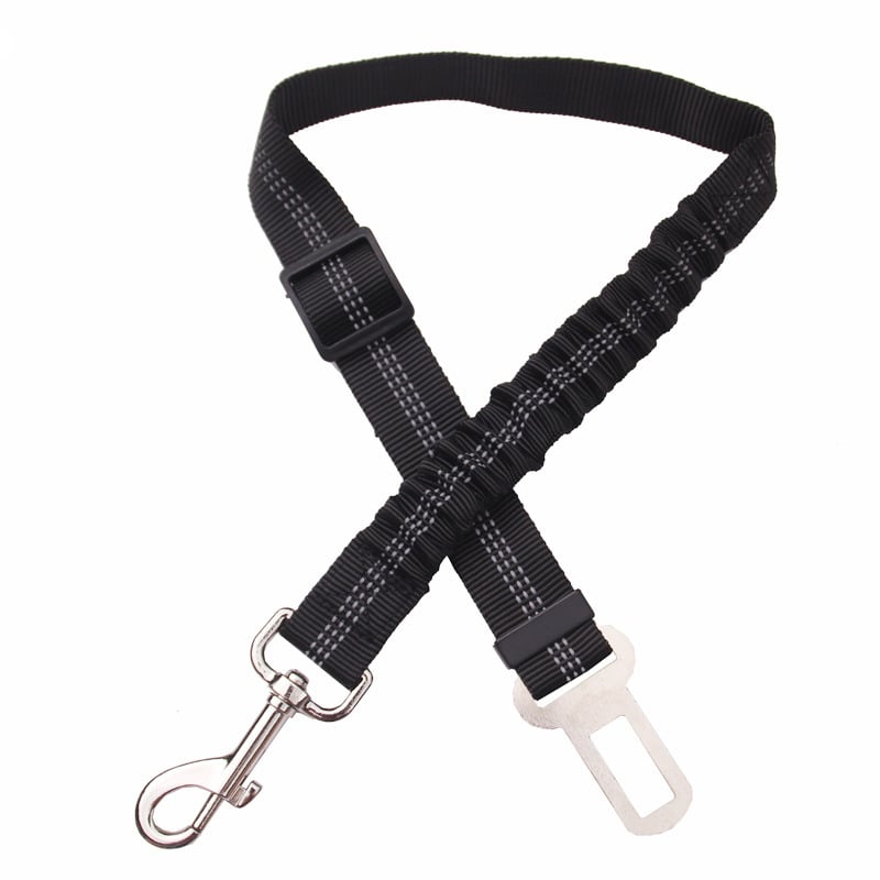 Adjustable Dog Car Seat Belt with Bungee