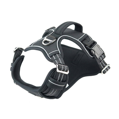 Reflective Adjustable Dog Harness with Control Handle