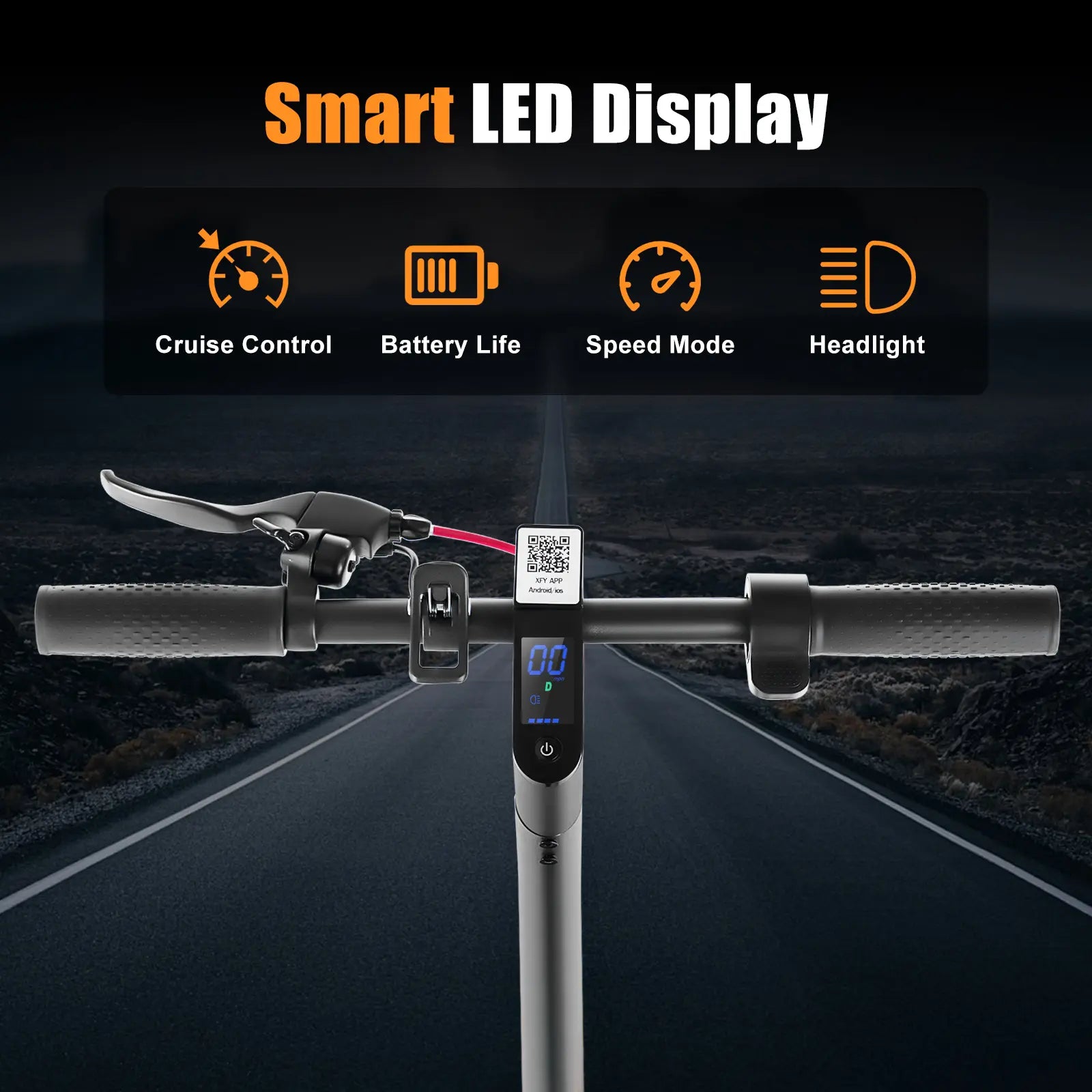 Experience the Freedom of Commuting with Our Foldable Electric Scooter - 20MPH Speed and Long-Lasting Range!
