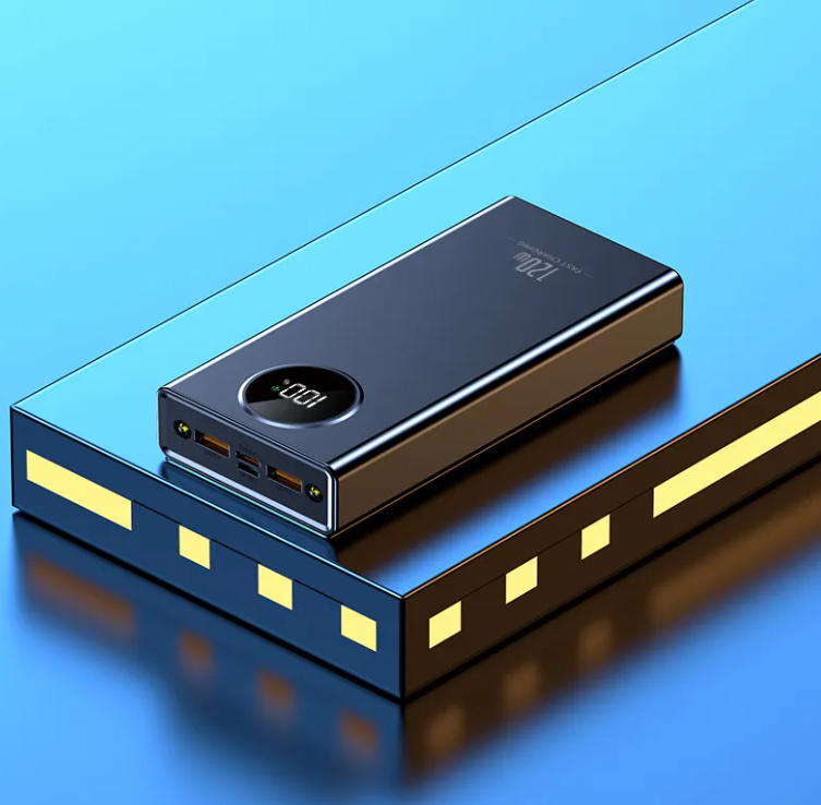 Fast-Charging Power Bank with Digital Display