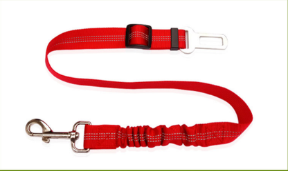 Adjustable Dog Car Seat Belt with Bungee