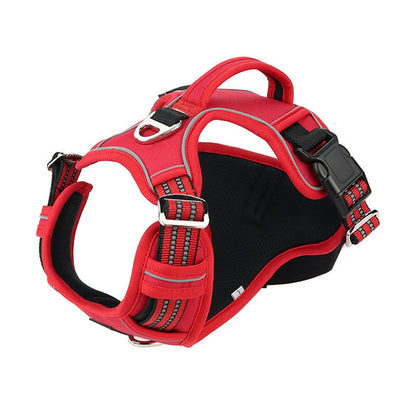 Reflective Adjustable Dog Harness with Control Handle